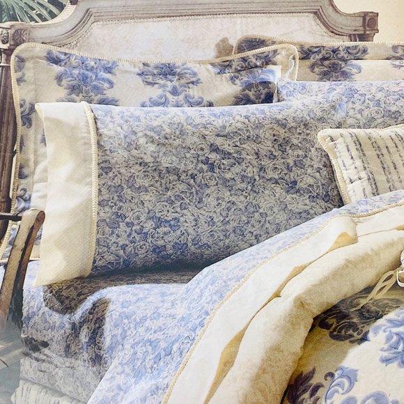 Jessica McClintock Full Flat Sheet - Jonete Pattern - 81" x 96" - New/Sealed - Picture 2 of 8